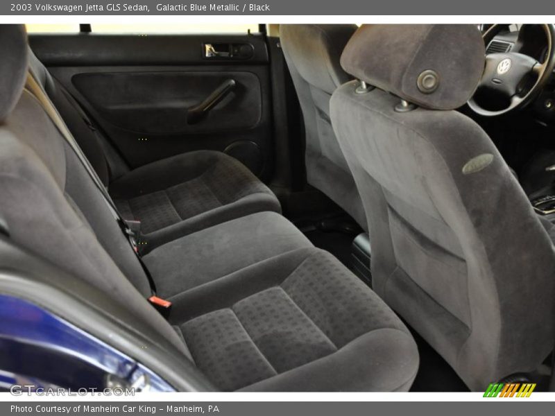 Galactic Blue Metallic / Black 2003 Volkswagen Jetta GLS Sedan