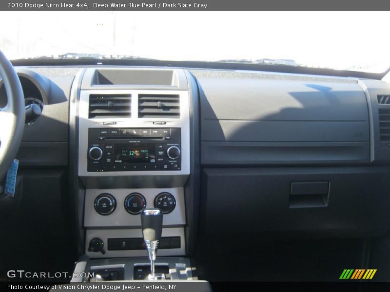 Deep Water Blue Pearl / Dark Slate Gray 2010 Dodge Nitro Heat 4x4