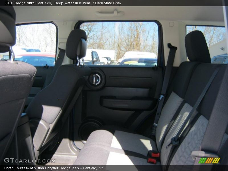 Deep Water Blue Pearl / Dark Slate Gray 2010 Dodge Nitro Heat 4x4