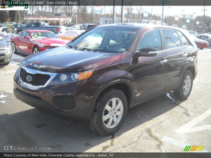 Front 3/4 View of 2011 Sorento LX AWD