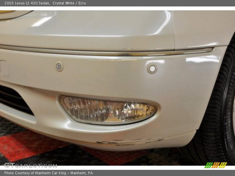 Crystal White / Ecru 2003 Lexus LS 430 Sedan