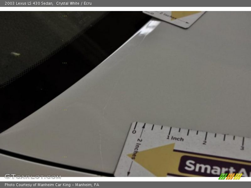 Crystal White / Ecru 2003 Lexus LS 430 Sedan