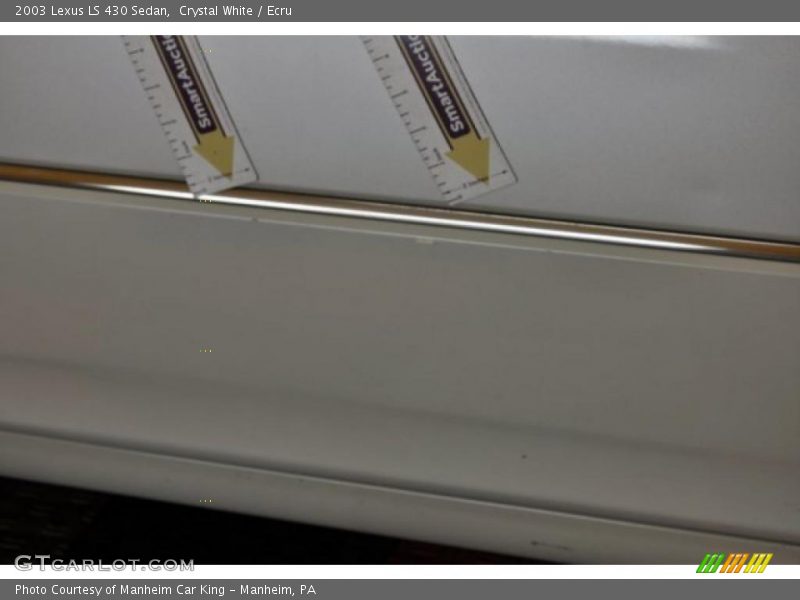 Crystal White / Ecru 2003 Lexus LS 430 Sedan