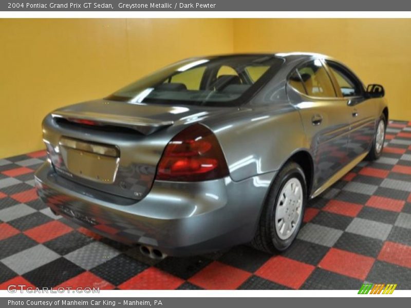 Greystone Metallic / Dark Pewter 2004 Pontiac Grand Prix GT Sedan