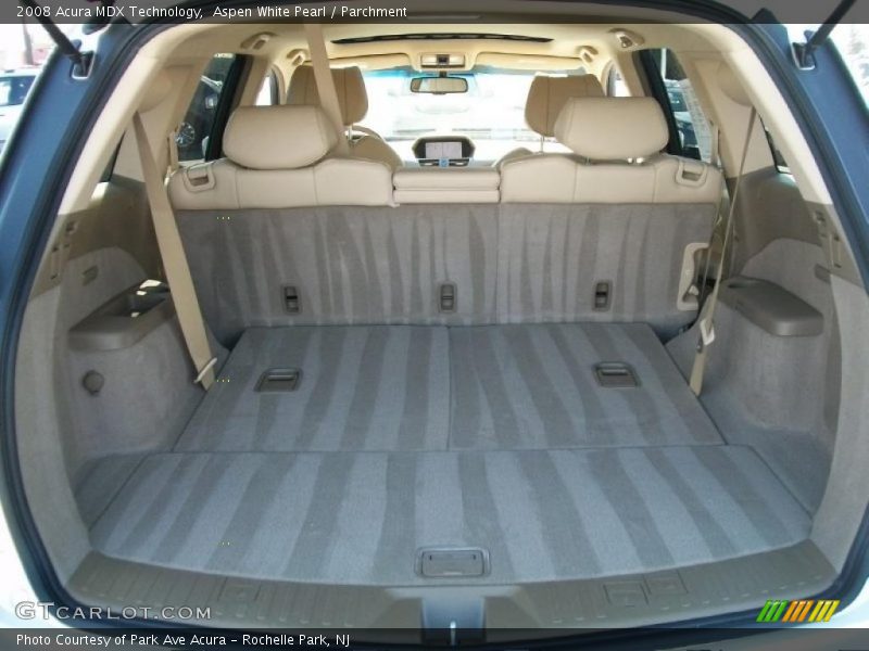Aspen White Pearl / Parchment 2008 Acura MDX Technology