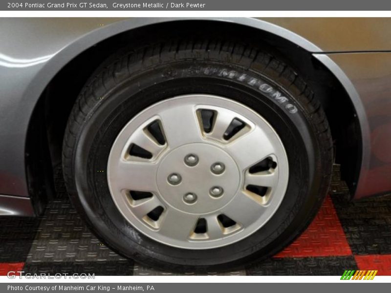 Greystone Metallic / Dark Pewter 2004 Pontiac Grand Prix GT Sedan
