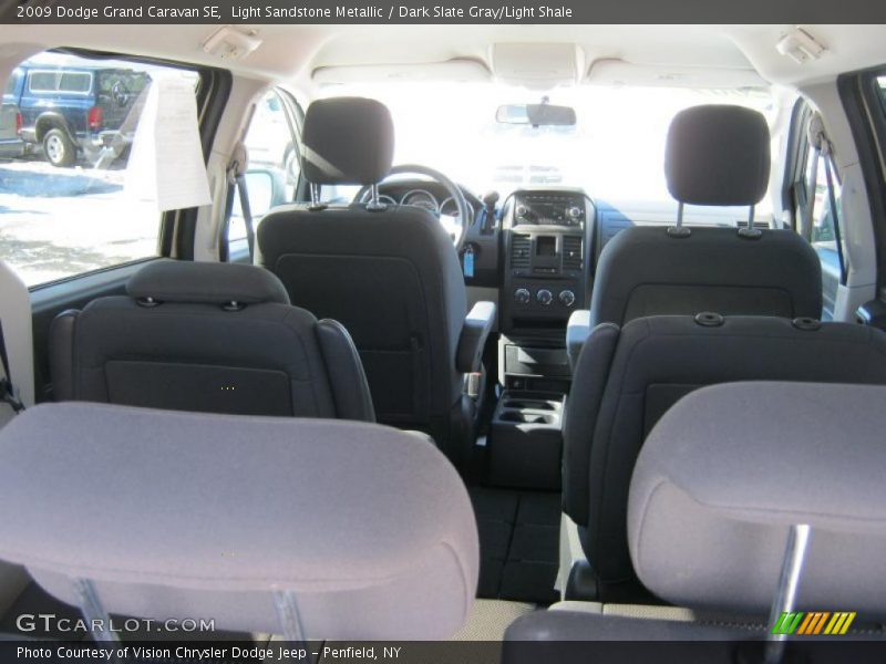 Light Sandstone Metallic / Dark Slate Gray/Light Shale 2009 Dodge Grand Caravan SE