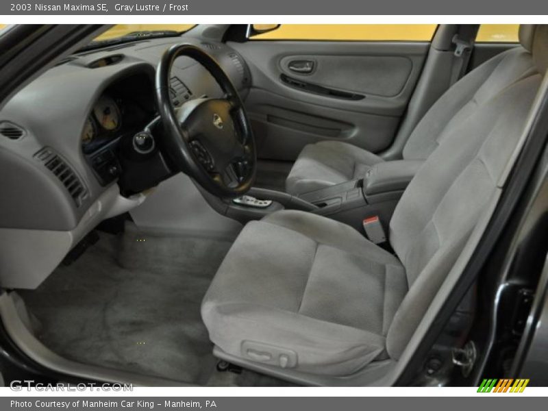  2003 Maxima SE Frost Interior
