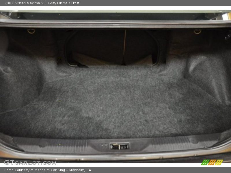  2003 Maxima SE Trunk