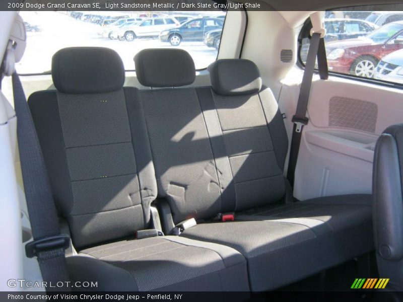 Light Sandstone Metallic / Dark Slate Gray/Light Shale 2009 Dodge Grand Caravan SE