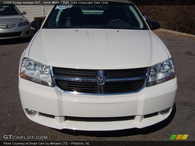 Stone White / Dark Slate Gray/Light Slate Gray 2008 Dodge Avenger SXT