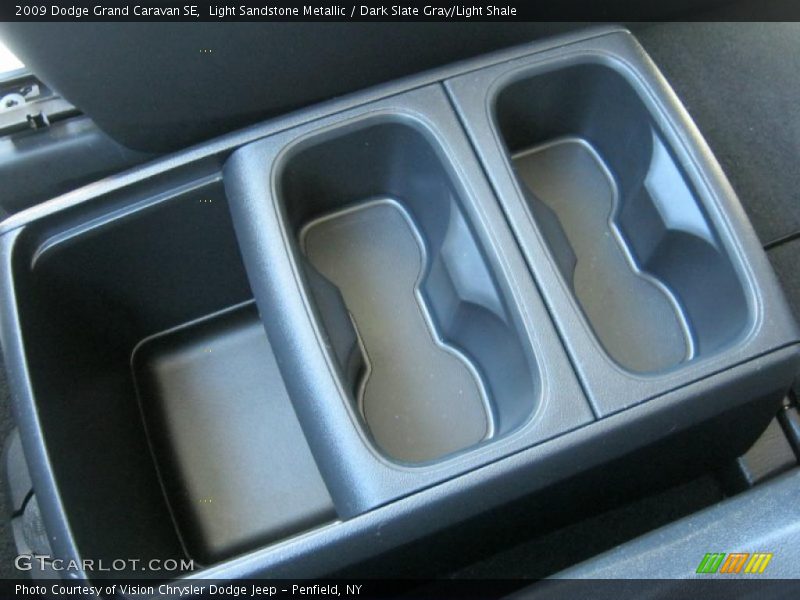 Light Sandstone Metallic / Dark Slate Gray/Light Shale 2009 Dodge Grand Caravan SE