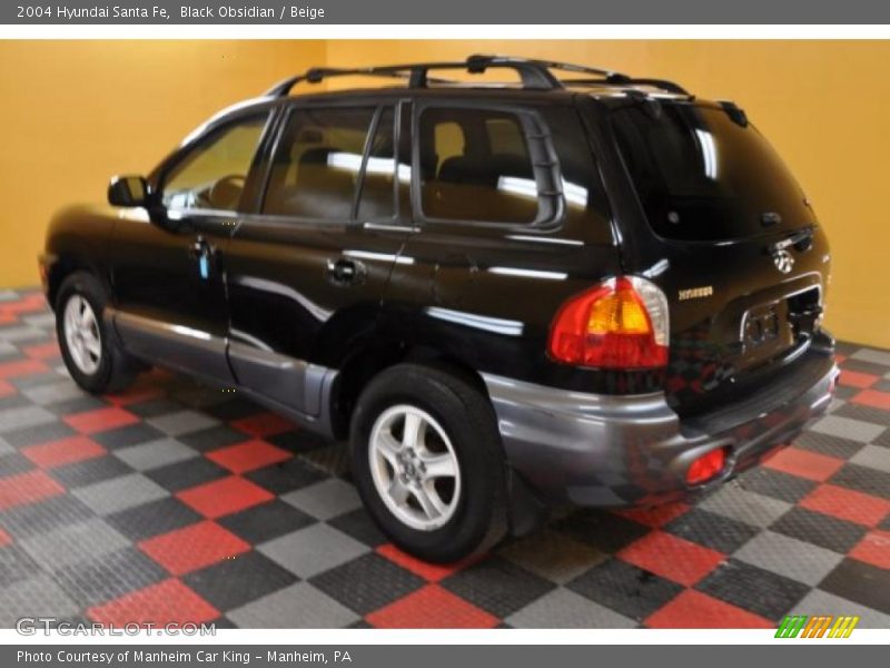 Black Obsidian / Beige 2004 Hyundai Santa Fe