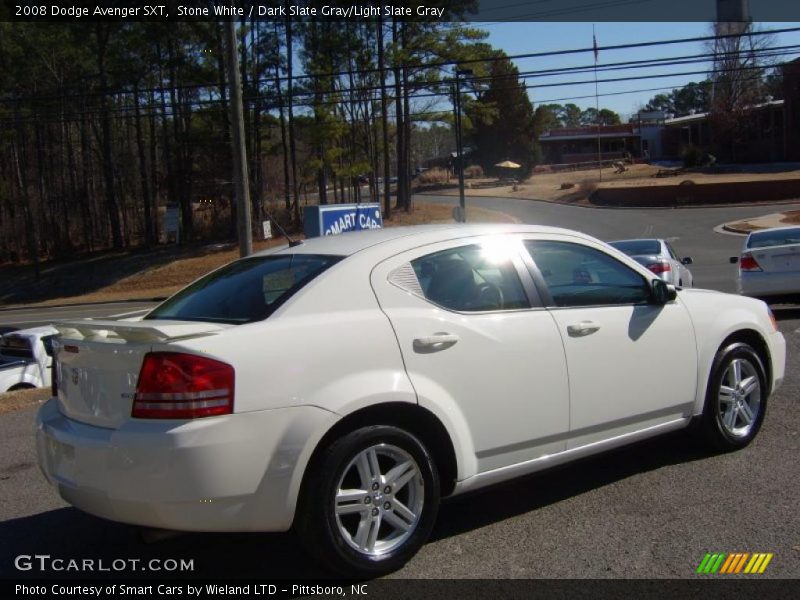 Stone White / Dark Slate Gray/Light Slate Gray 2008 Dodge Avenger SXT