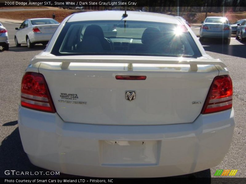 Stone White / Dark Slate Gray/Light Slate Gray 2008 Dodge Avenger SXT