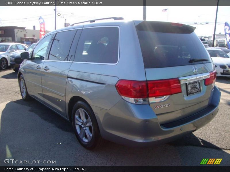 Slate Green Metallic / Olive 2008 Honda Odyssey Touring