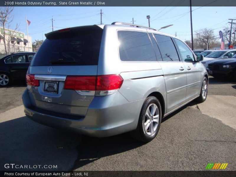 Slate Green Metallic / Olive 2008 Honda Odyssey Touring