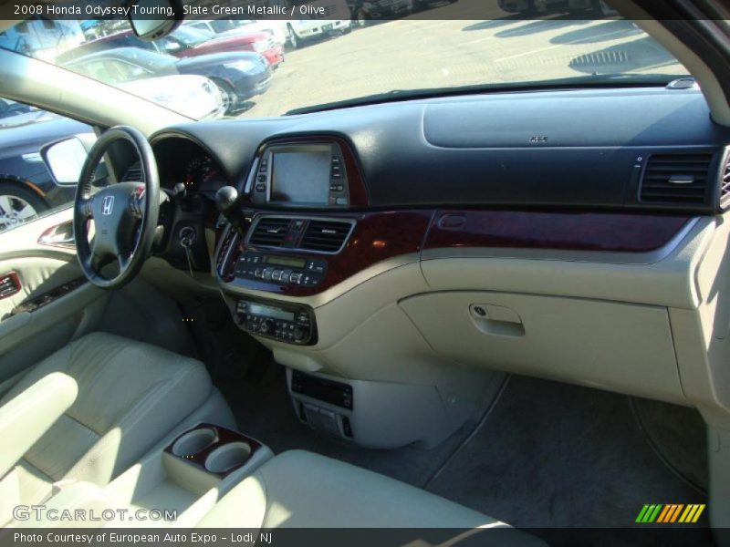 Slate Green Metallic / Olive 2008 Honda Odyssey Touring