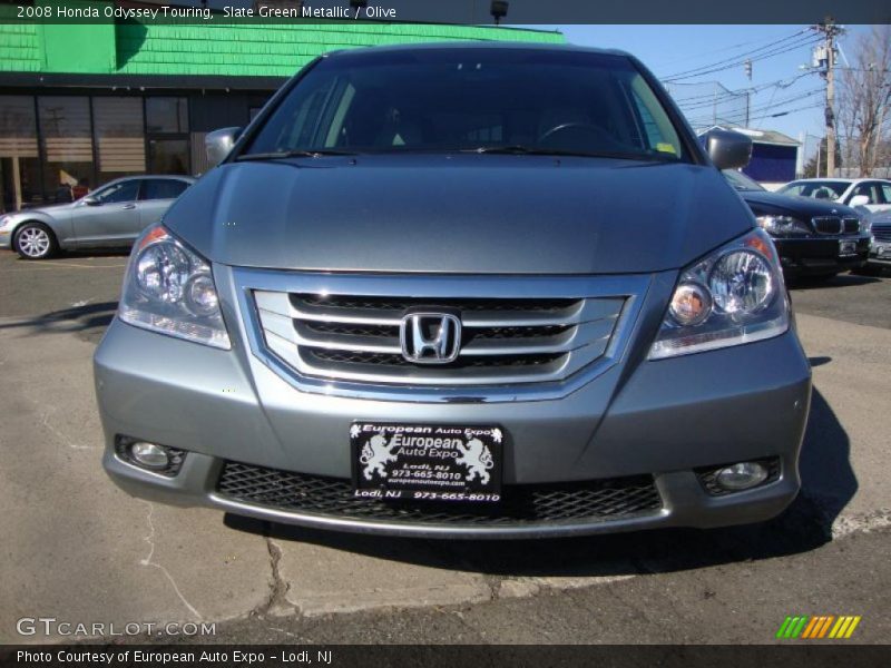 Slate Green Metallic / Olive 2008 Honda Odyssey Touring
