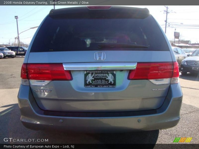 Slate Green Metallic / Olive 2008 Honda Odyssey Touring