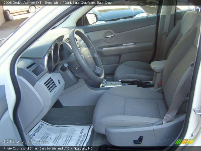 Stone White / Dark Slate Gray/Light Slate Gray 2008 Dodge Avenger SXT
