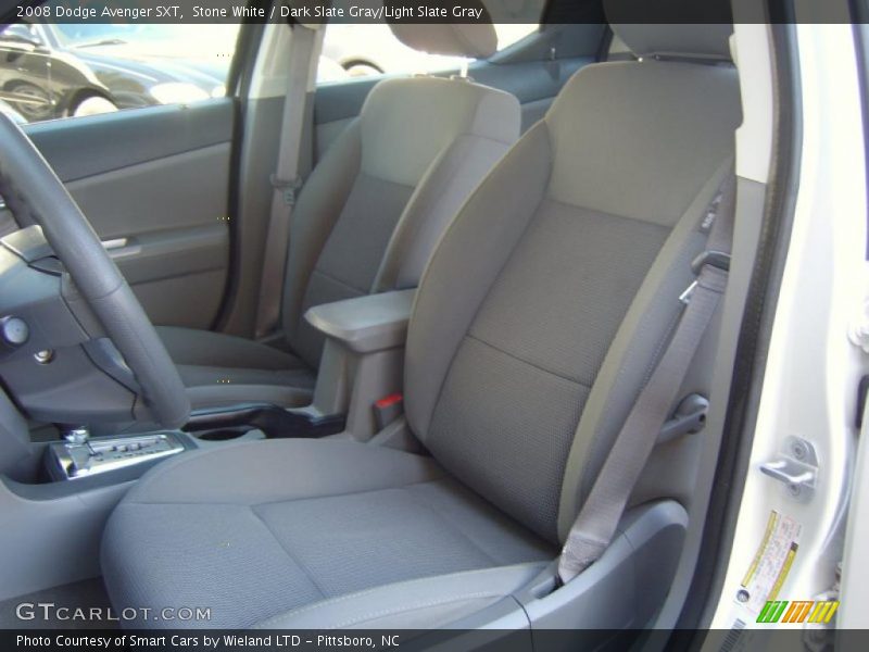 Stone White / Dark Slate Gray/Light Slate Gray 2008 Dodge Avenger SXT