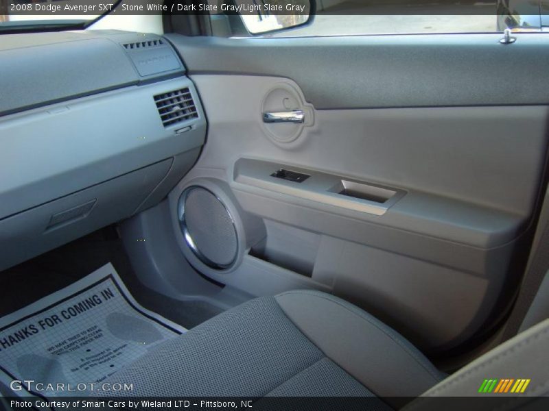 Stone White / Dark Slate Gray/Light Slate Gray 2008 Dodge Avenger SXT