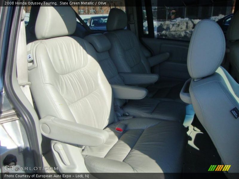 Slate Green Metallic / Olive 2008 Honda Odyssey Touring