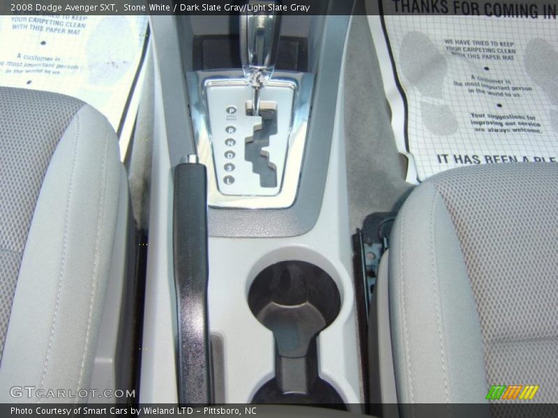 Stone White / Dark Slate Gray/Light Slate Gray 2008 Dodge Avenger SXT