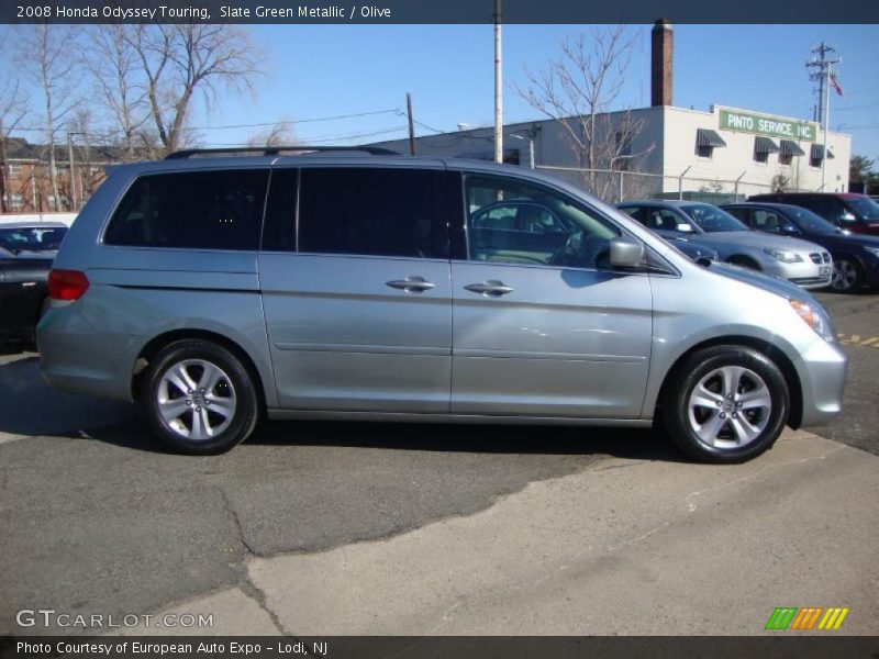 Slate Green Metallic / Olive 2008 Honda Odyssey Touring