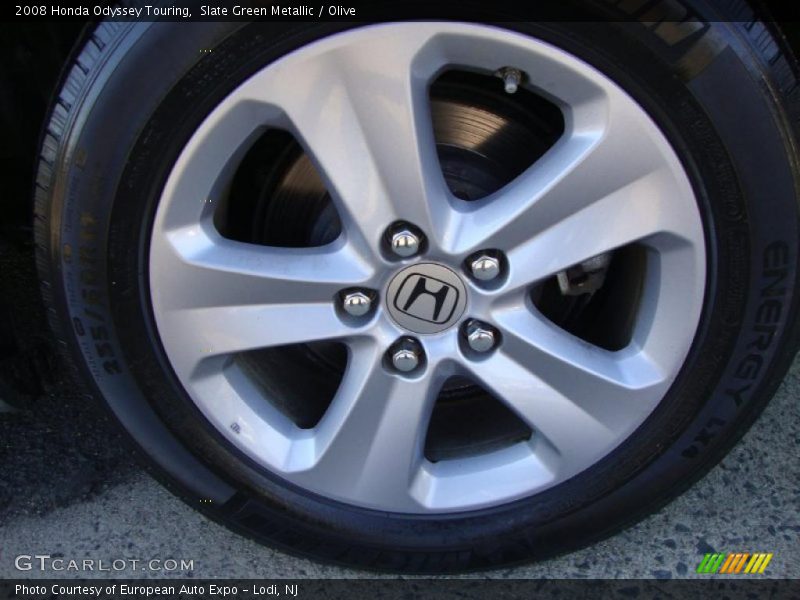 Slate Green Metallic / Olive 2008 Honda Odyssey Touring
