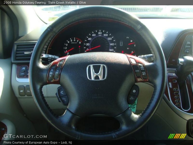 Slate Green Metallic / Olive 2008 Honda Odyssey Touring