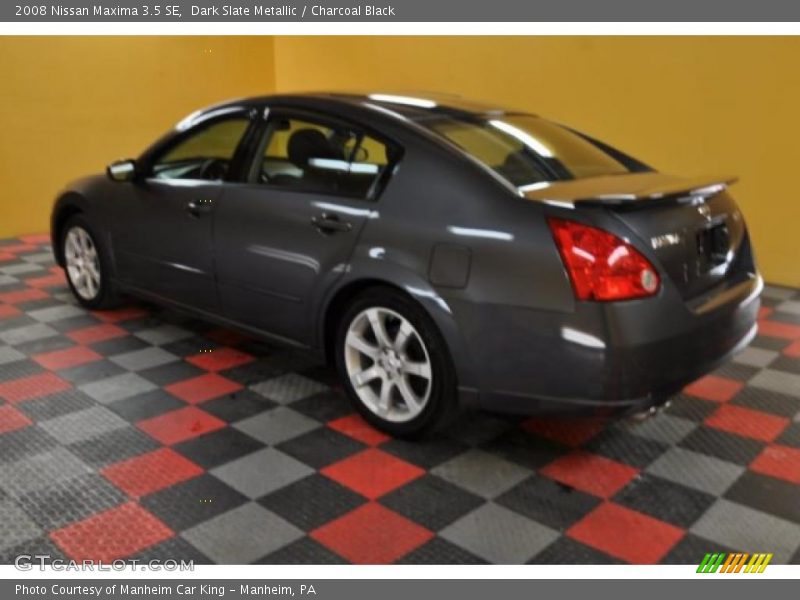 Dark Slate Metallic / Charcoal Black 2008 Nissan Maxima 3.5 SE