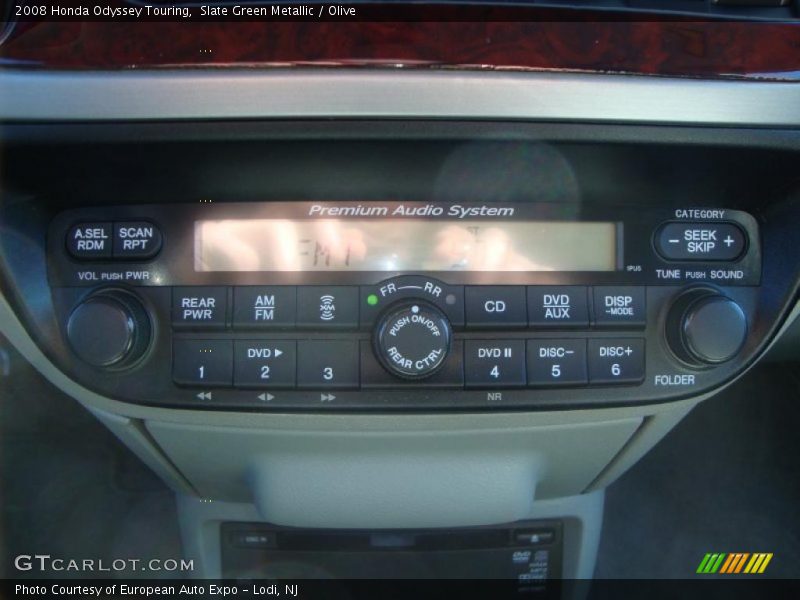 Slate Green Metallic / Olive 2008 Honda Odyssey Touring