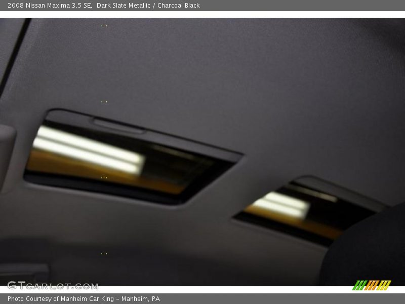 Dark Slate Metallic / Charcoal Black 2008 Nissan Maxima 3.5 SE