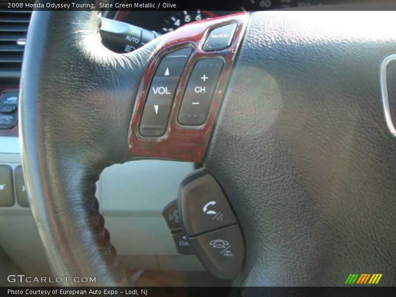 Slate Green Metallic / Olive 2008 Honda Odyssey Touring