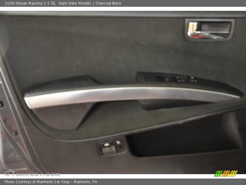 Dark Slate Metallic / Charcoal Black 2008 Nissan Maxima 3.5 SE