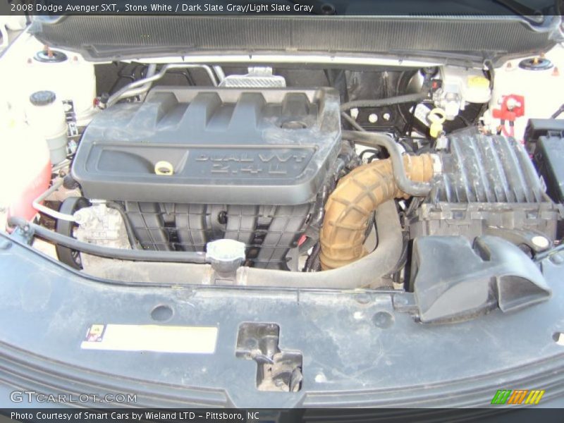 Stone White / Dark Slate Gray/Light Slate Gray 2008 Dodge Avenger SXT