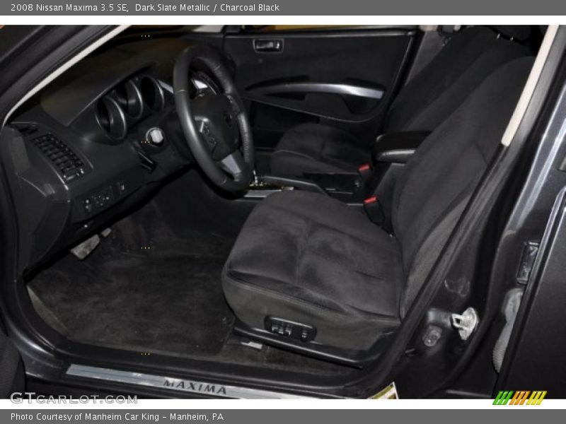 Dark Slate Metallic / Charcoal Black 2008 Nissan Maxima 3.5 SE