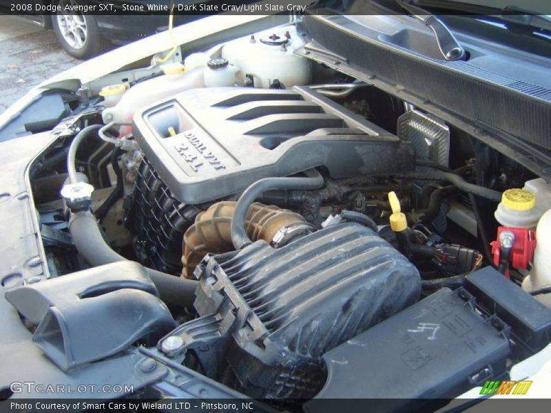 Stone White / Dark Slate Gray/Light Slate Gray 2008 Dodge Avenger SXT