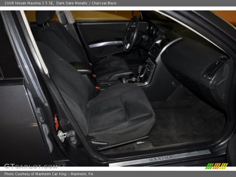 Dark Slate Metallic / Charcoal Black 2008 Nissan Maxima 3.5 SE