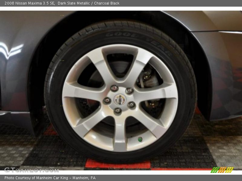 Dark Slate Metallic / Charcoal Black 2008 Nissan Maxima 3.5 SE
