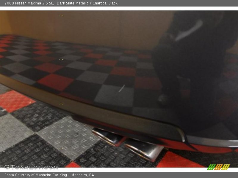Dark Slate Metallic / Charcoal Black 2008 Nissan Maxima 3.5 SE