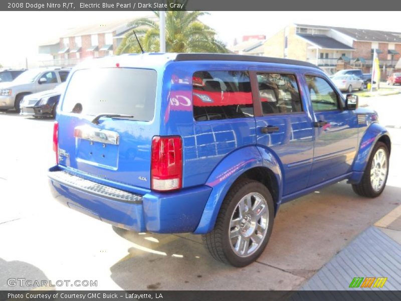 Electric Blue Pearl / Dark Slate Gray 2008 Dodge Nitro R/T