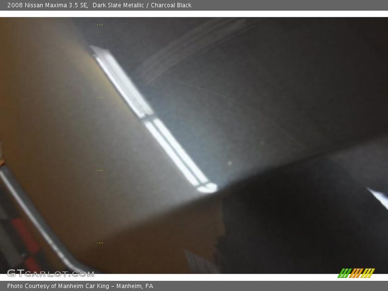 Dark Slate Metallic / Charcoal Black 2008 Nissan Maxima 3.5 SE