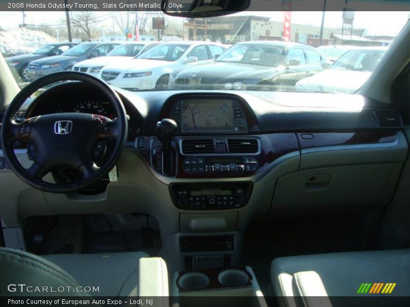 Slate Green Metallic / Olive 2008 Honda Odyssey Touring