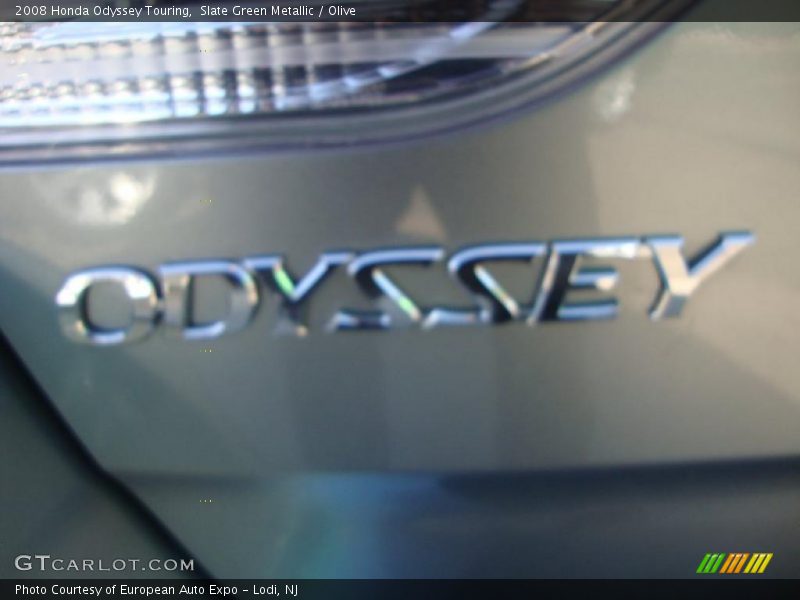 Slate Green Metallic / Olive 2008 Honda Odyssey Touring