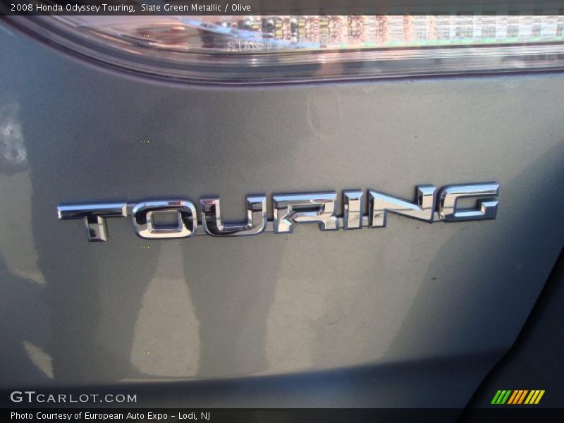 Slate Green Metallic / Olive 2008 Honda Odyssey Touring