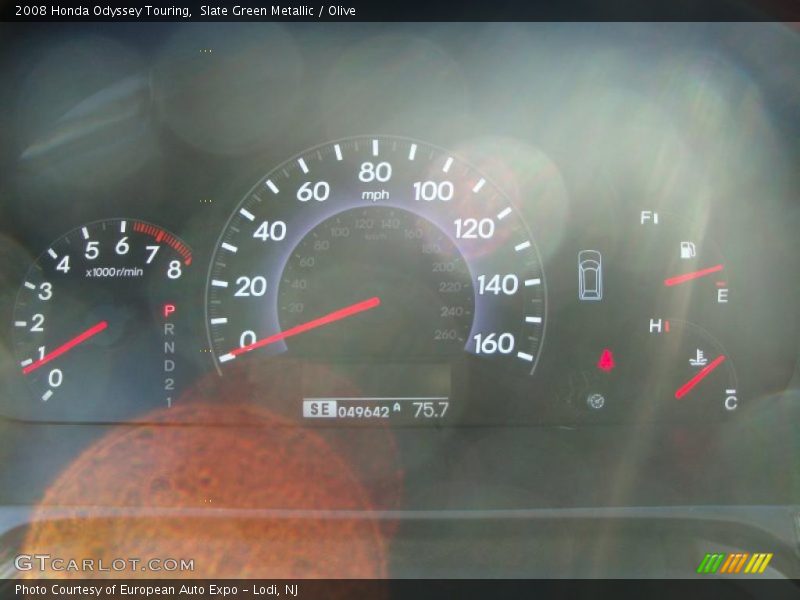 Slate Green Metallic / Olive 2008 Honda Odyssey Touring