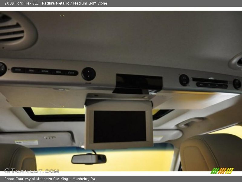 Redfire Metallic / Medium Light Stone 2009 Ford Flex SEL